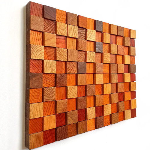 Wood wall art