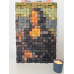 Mona Lisa Pixel Art – 3D Wooden Wall Panel – Handmade Mosaic Decor